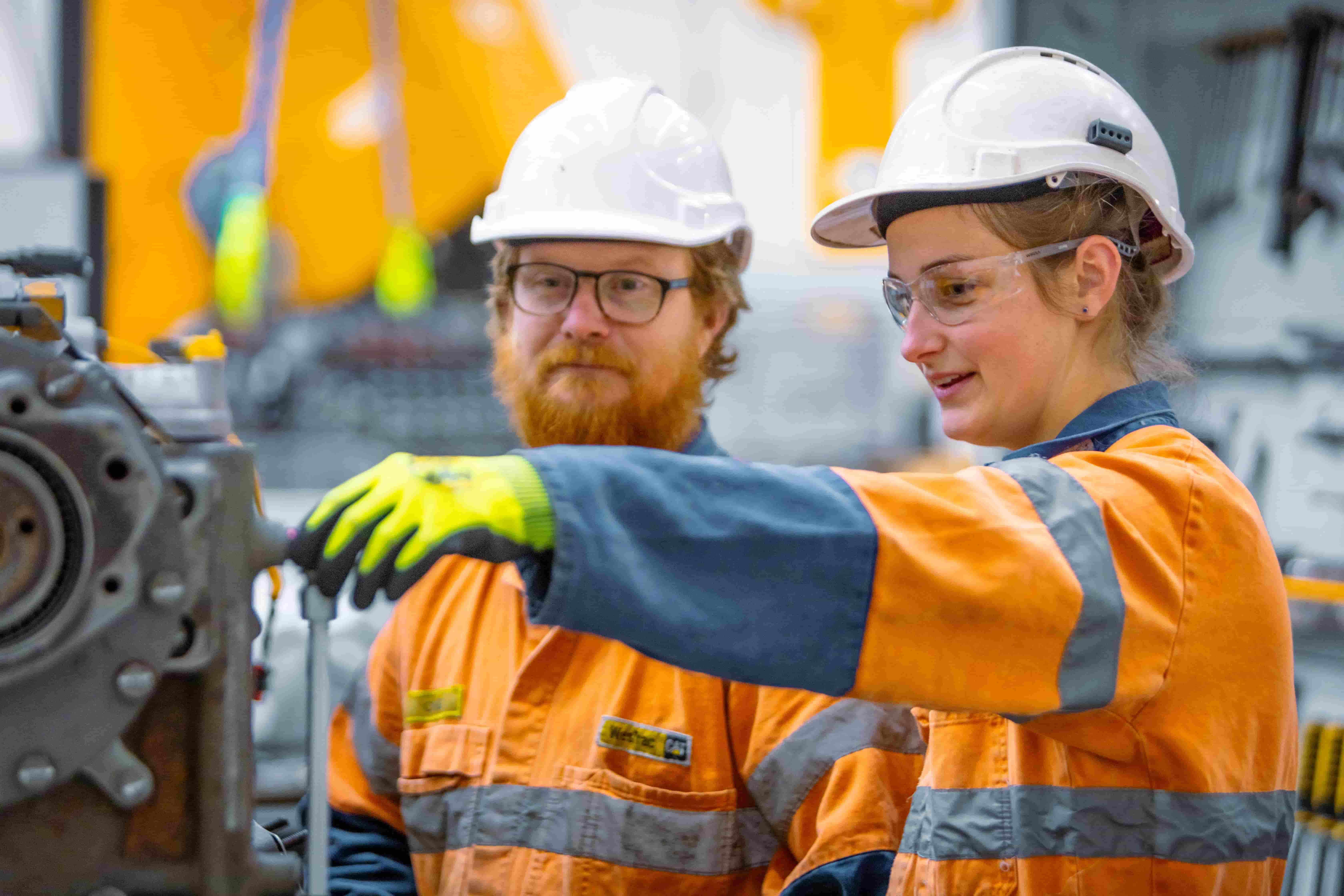 ESG in WesTrac: Badge, Recycling, Net-Zero Goals