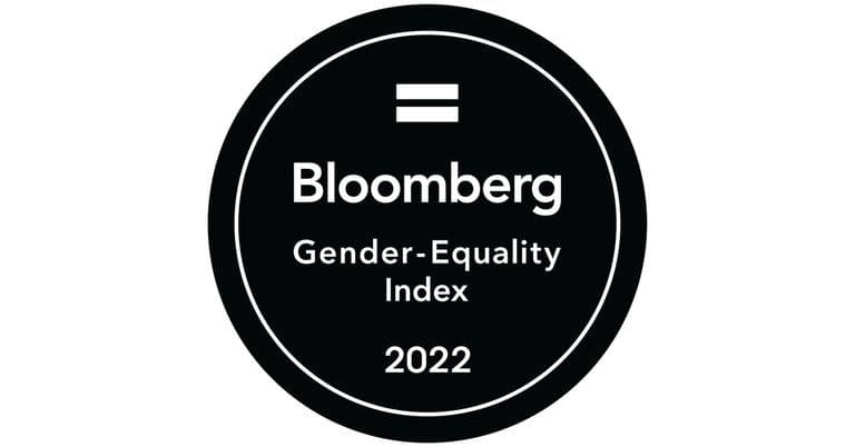 Inclusion of Lincoln Financial Group in 2022 Gender Equality Index from Bloomberg