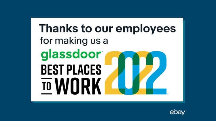 Glassdoor names eBay 2022's Best Place to Work
