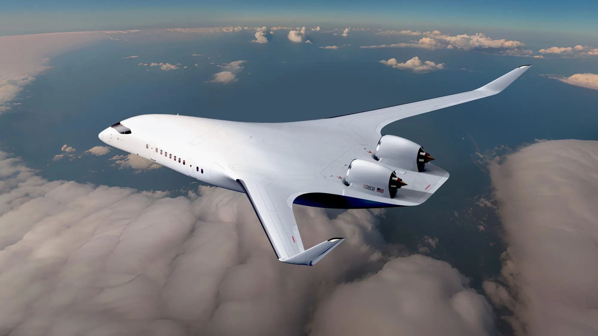 NASA Funds Firms for Low-Emission Plane Designs