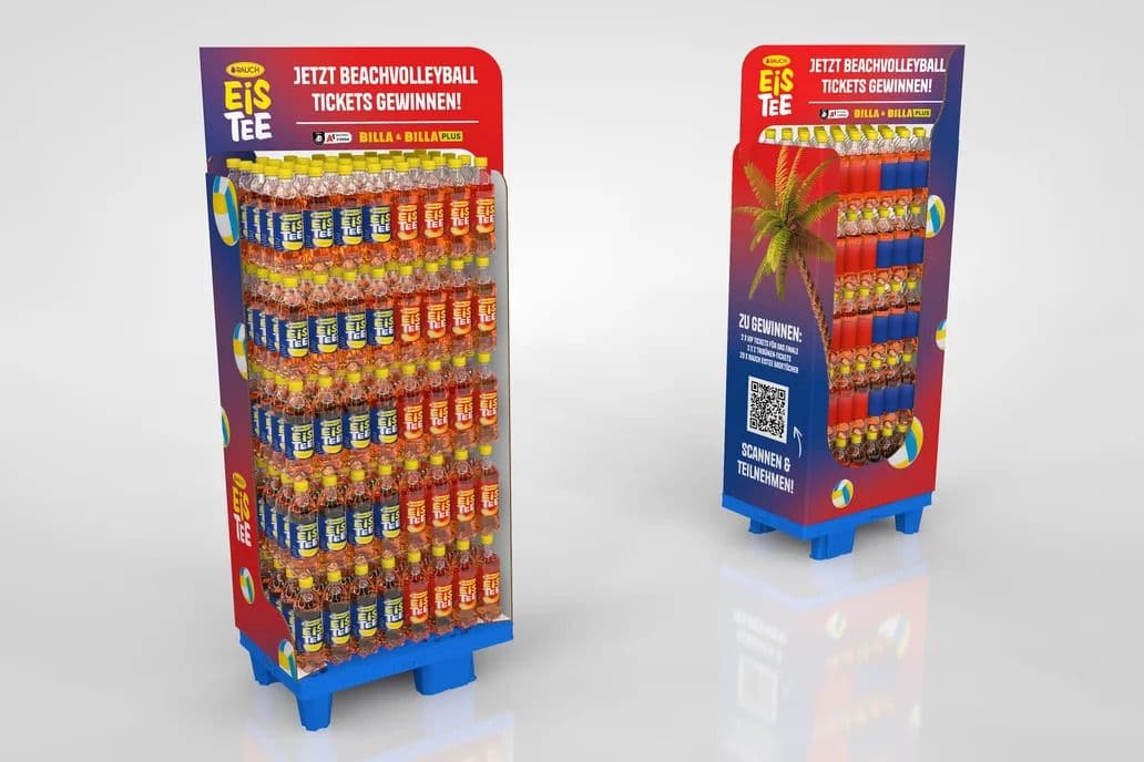 Greiner Uses Recycled PET for Beverage Trays