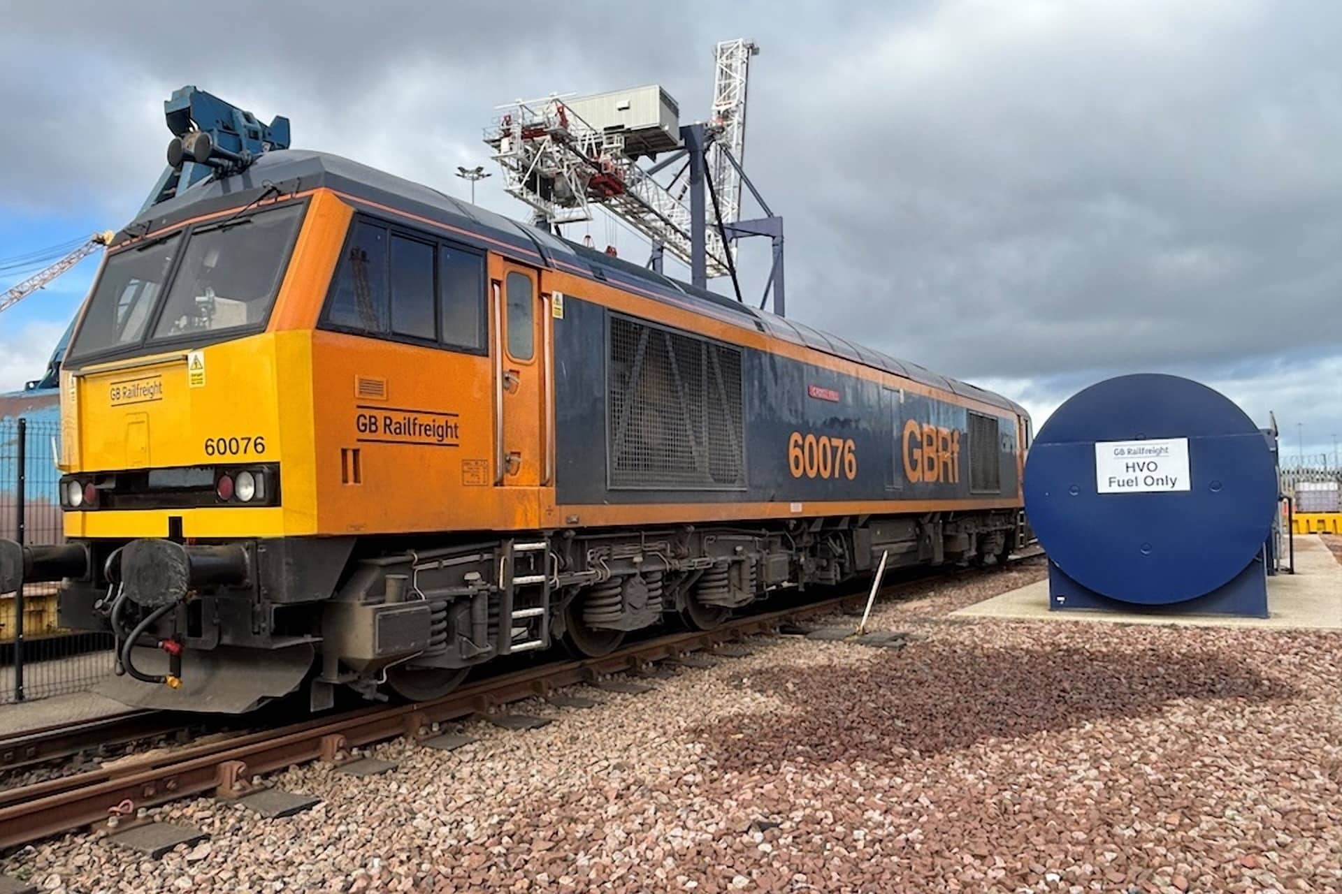 GB Railfreight Signs Deal with Drax to Run on HVO for 2025