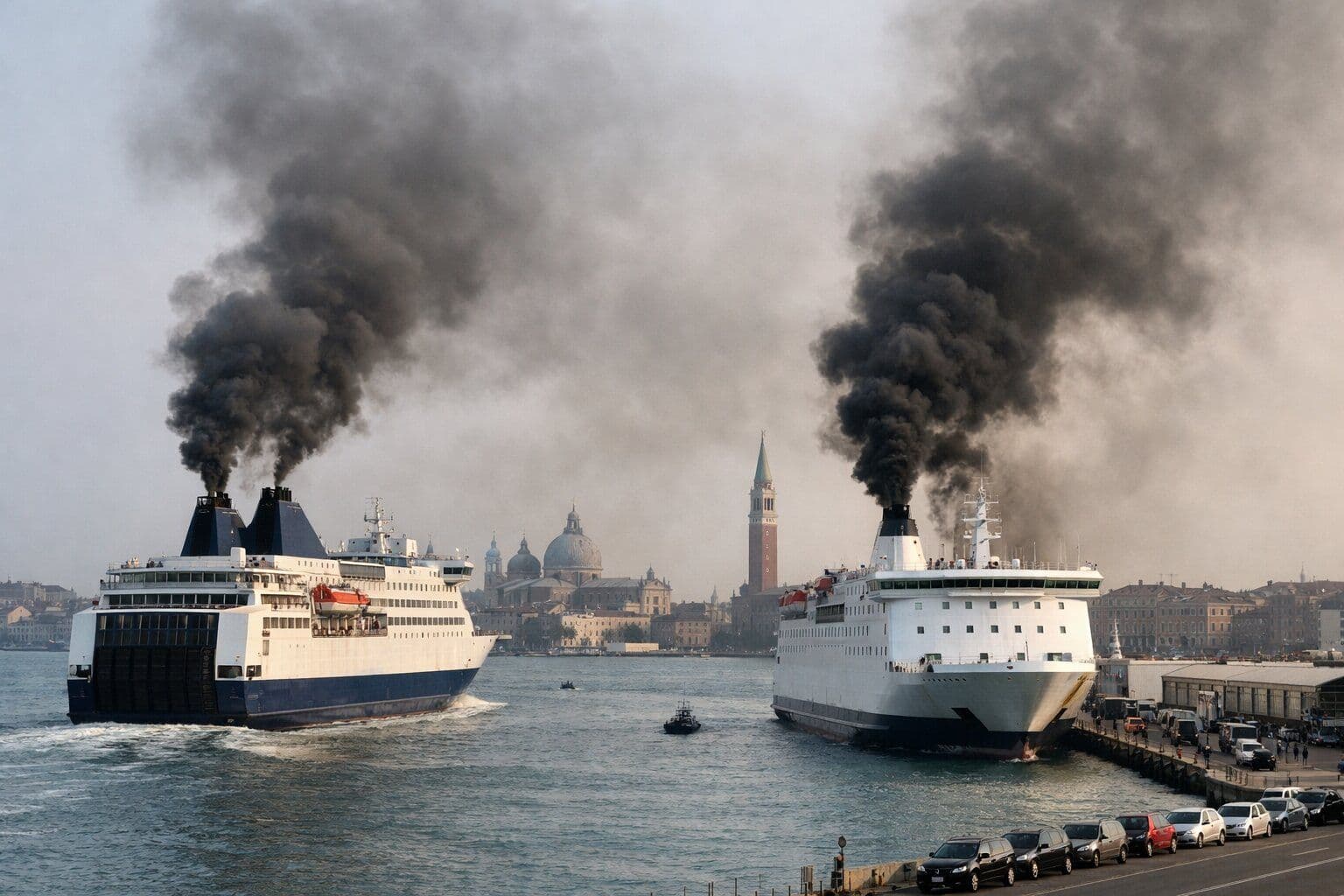 Ferries Emit More Sulphur Pollution Than Cars, New EU Analysis Finds