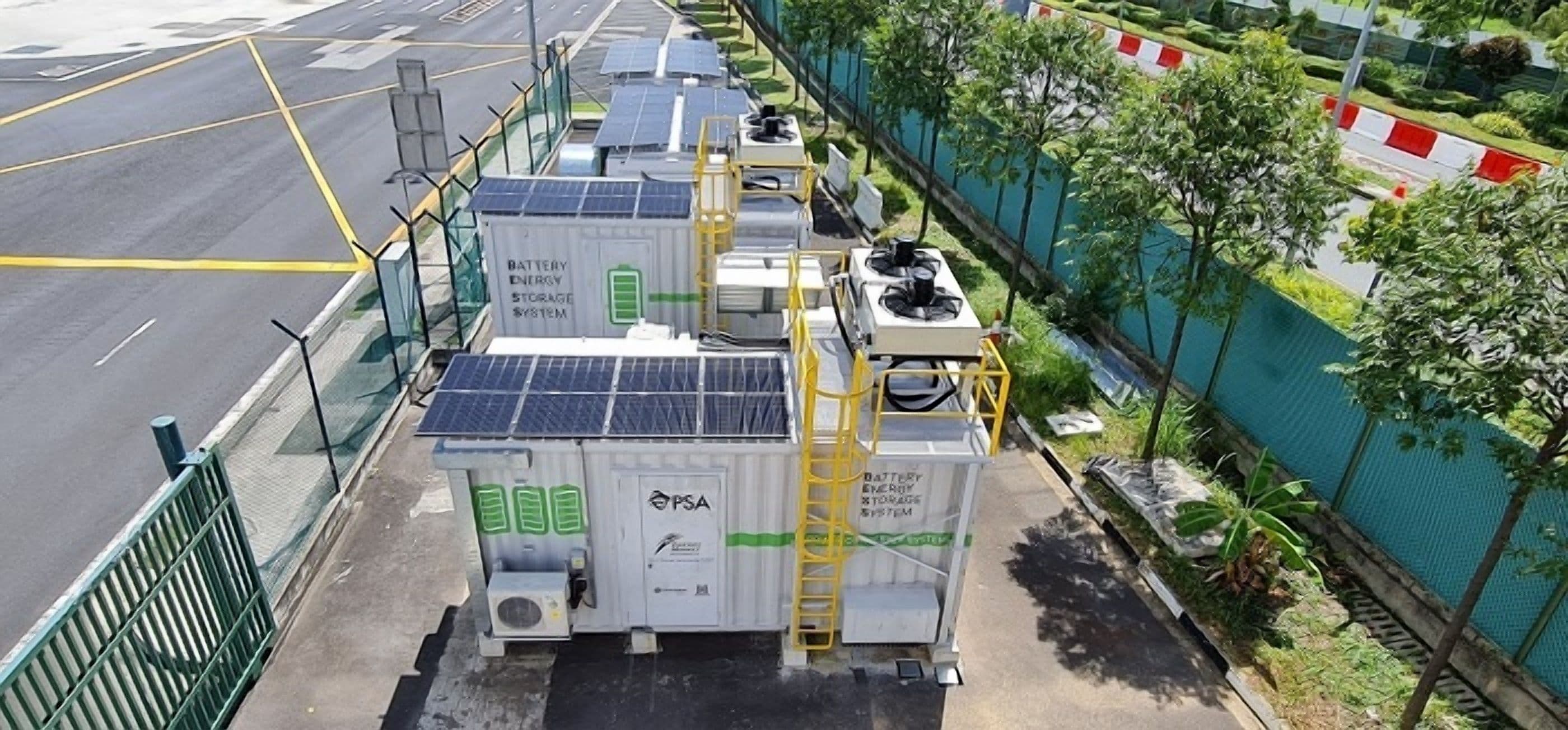 Singapore’s First Energy Storage System at PSA’s Pasir Panjang Terminal