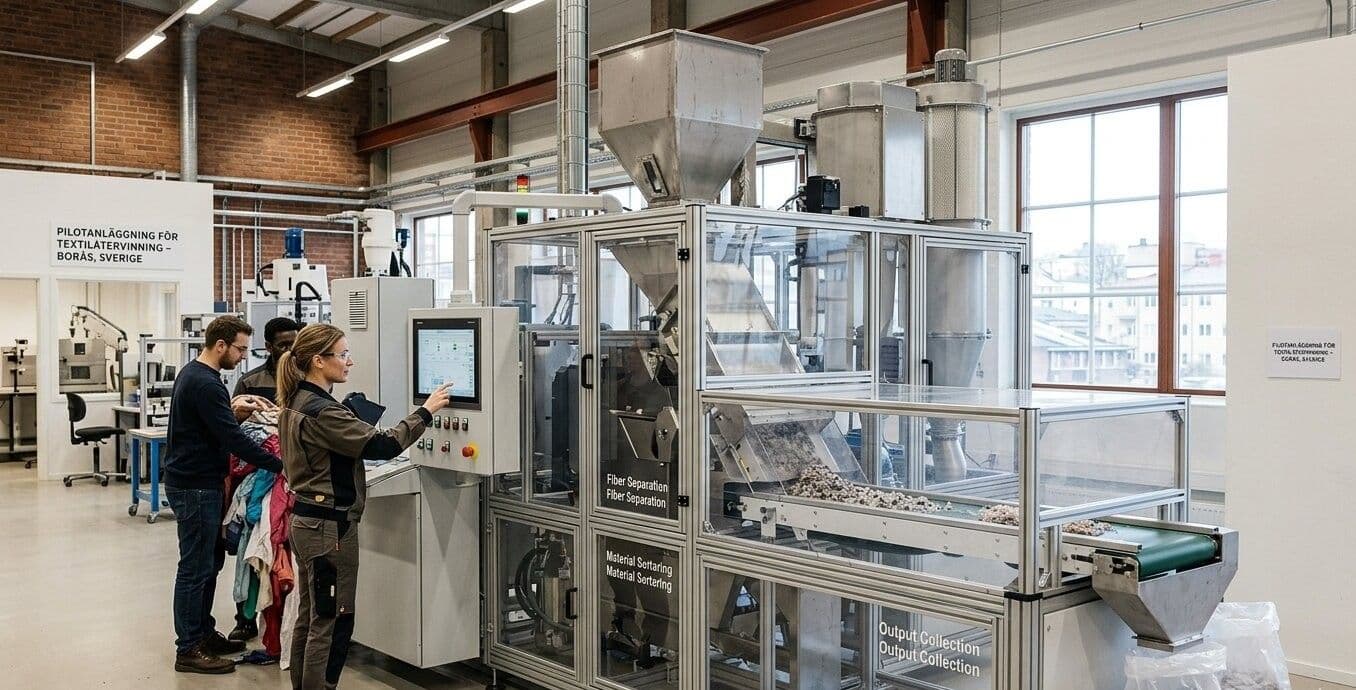 Renasens Secures €10 Million to Expand Waterless Textile Recycling Technology
