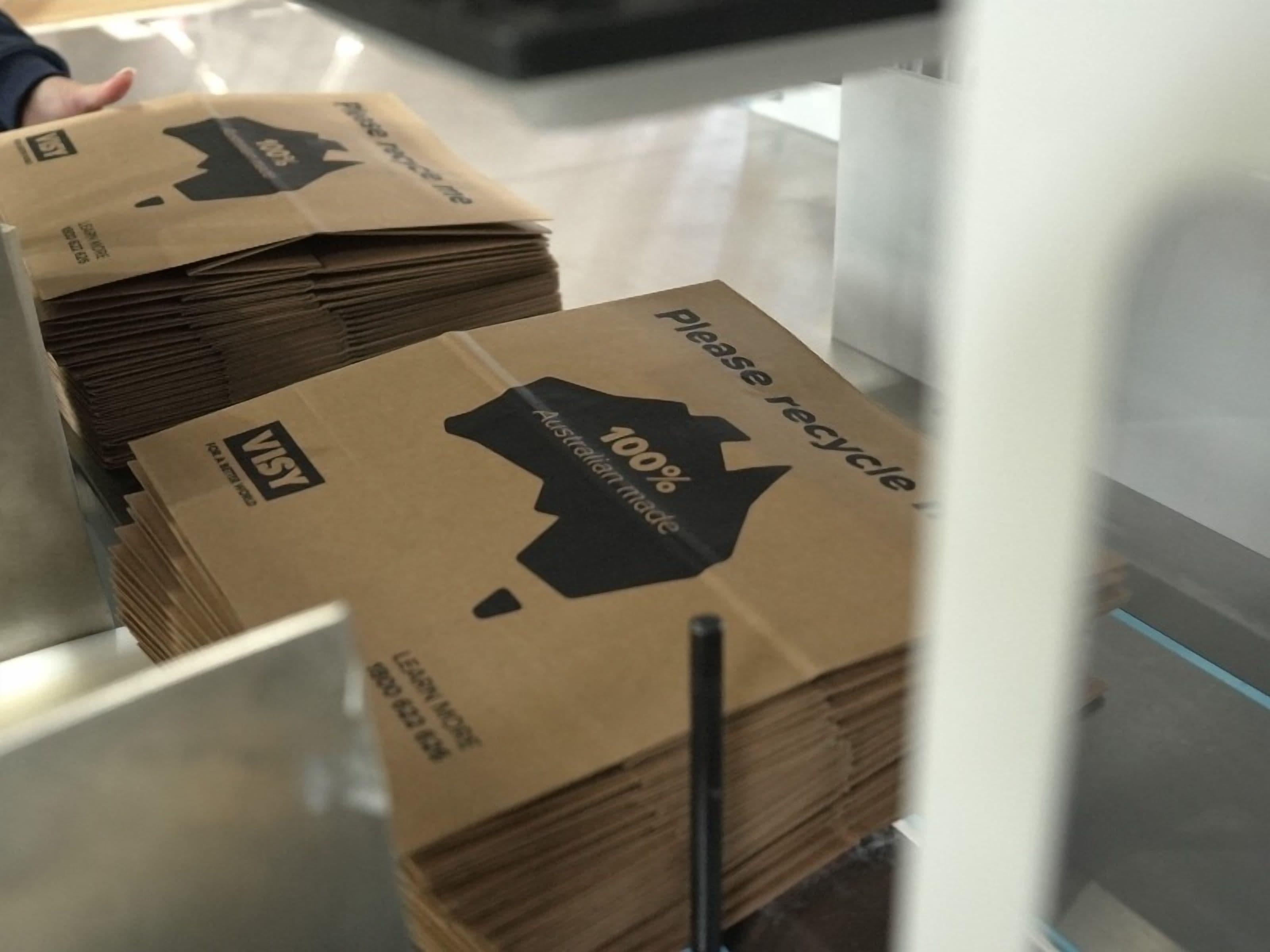 Visy’s Sustainable Paper Bags for Aussie Shoppers