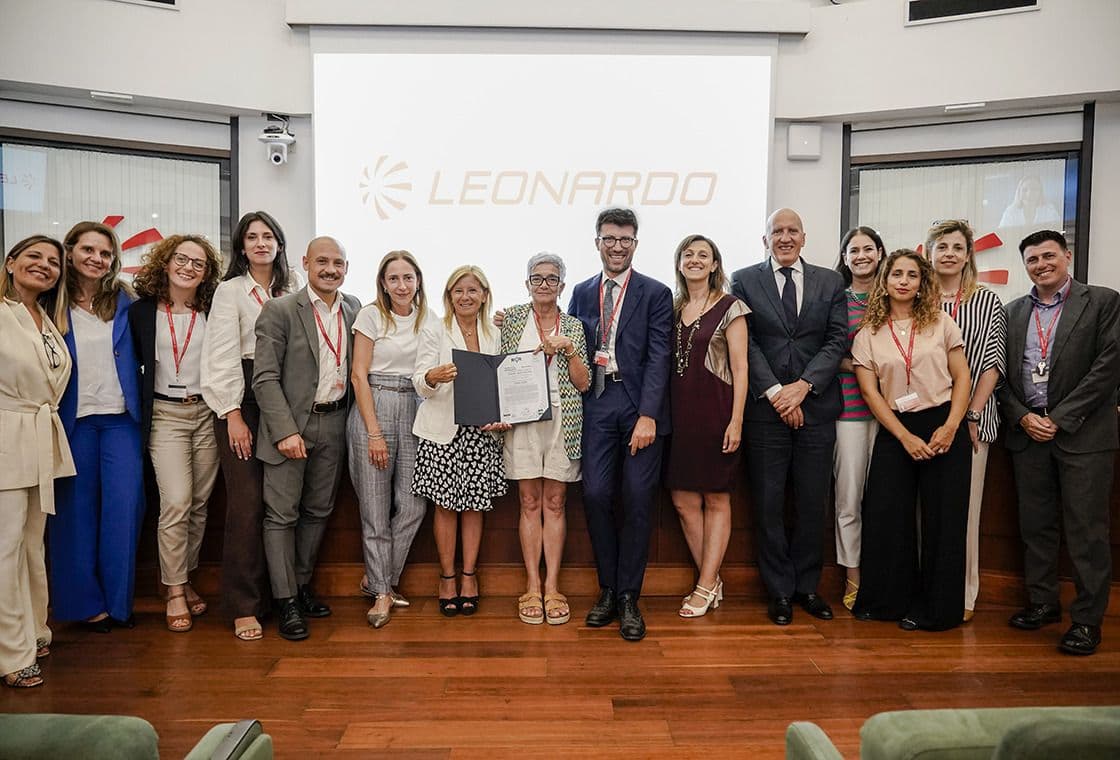 Leonardo Achieves Gender Equality Certification