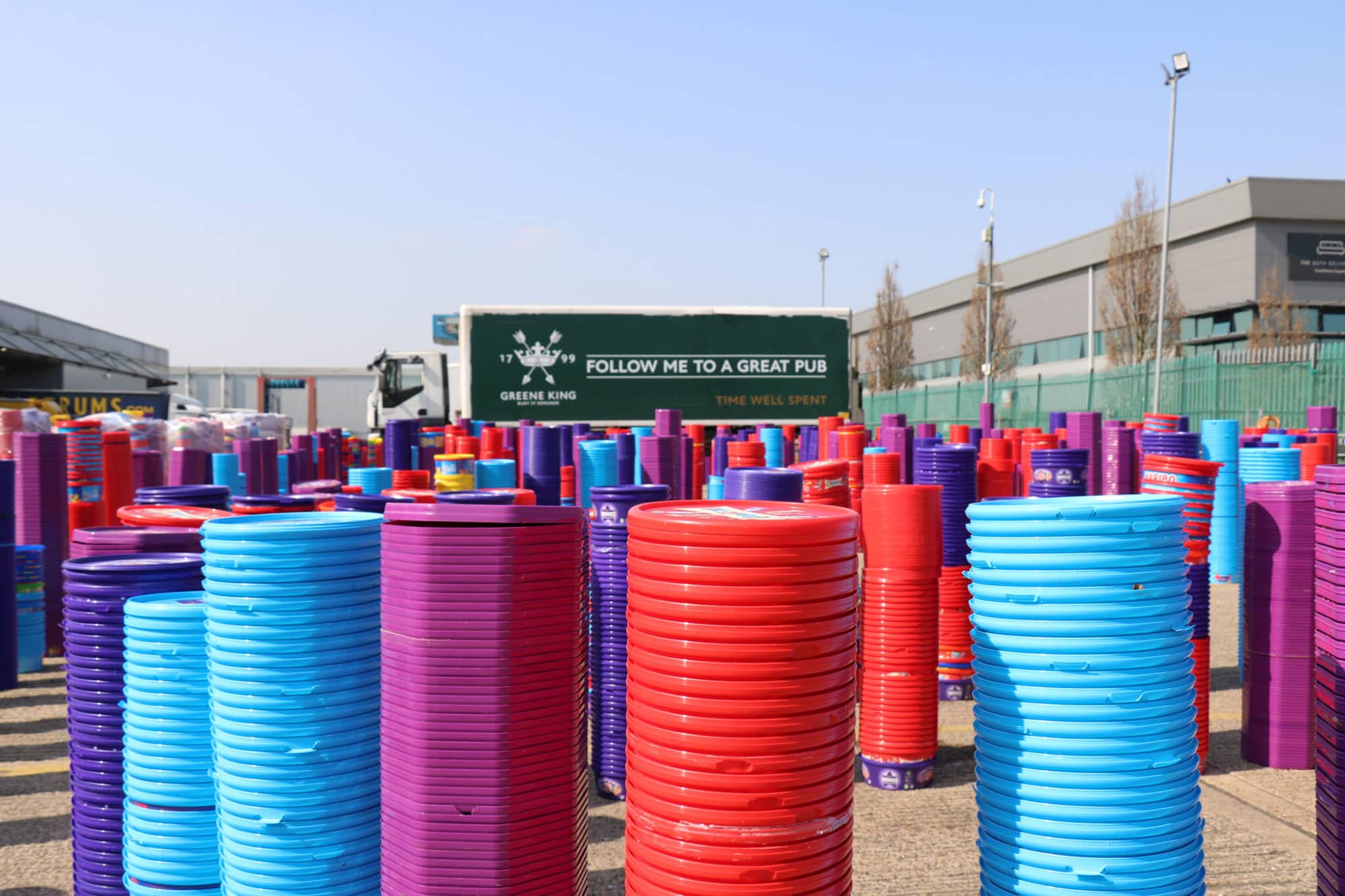 Greene King's Campaign to Recycle Plastic Tubs Returns