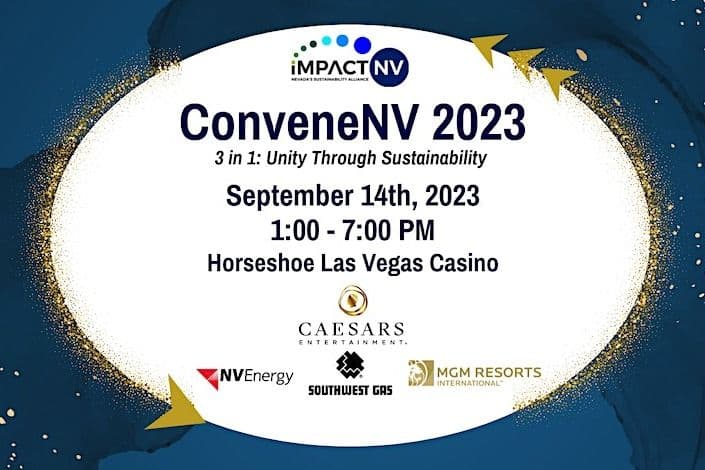 ConveneNV 2023 "3 in 1: Unity Through Sustainability"