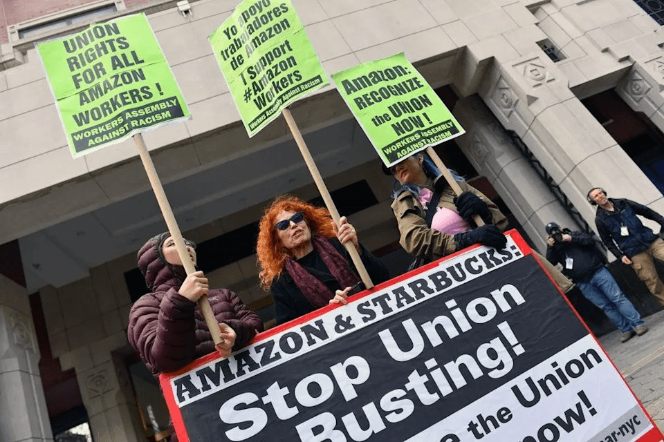 Amazon Would Shut Off Words Related to Unionisation from its Internal Messaging App