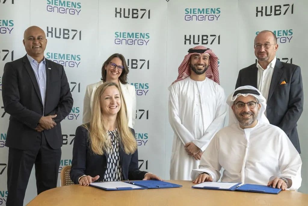 Siemens Energy and Abu Dhabi's Hub71 Collaborate to Support Cleantech and Climate Tech Businesses