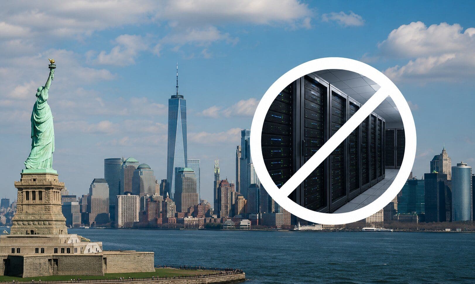 New York's Data Center Development Moratorium Targets Energy and Water Concerns