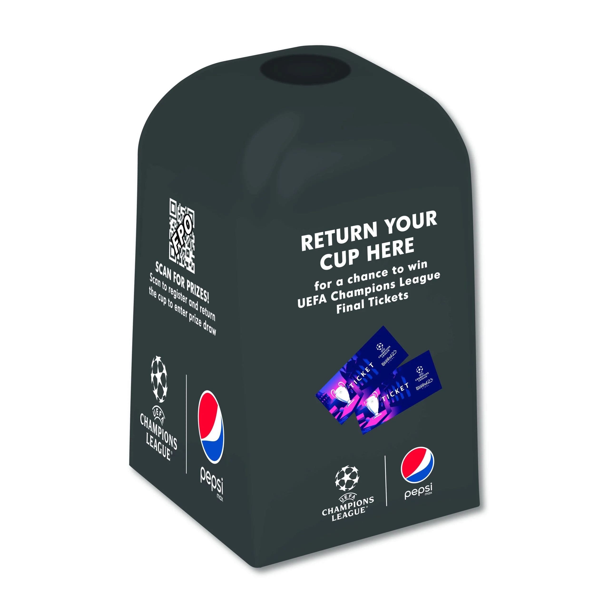 Champions League Finals with Reusable Packaging