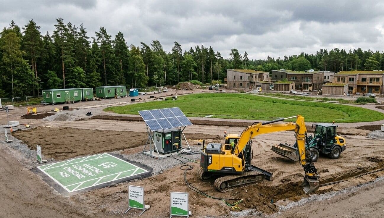 Volvo CE & Hitachi Energy Join Forces to Advance Zero-Emission Construction Sites
