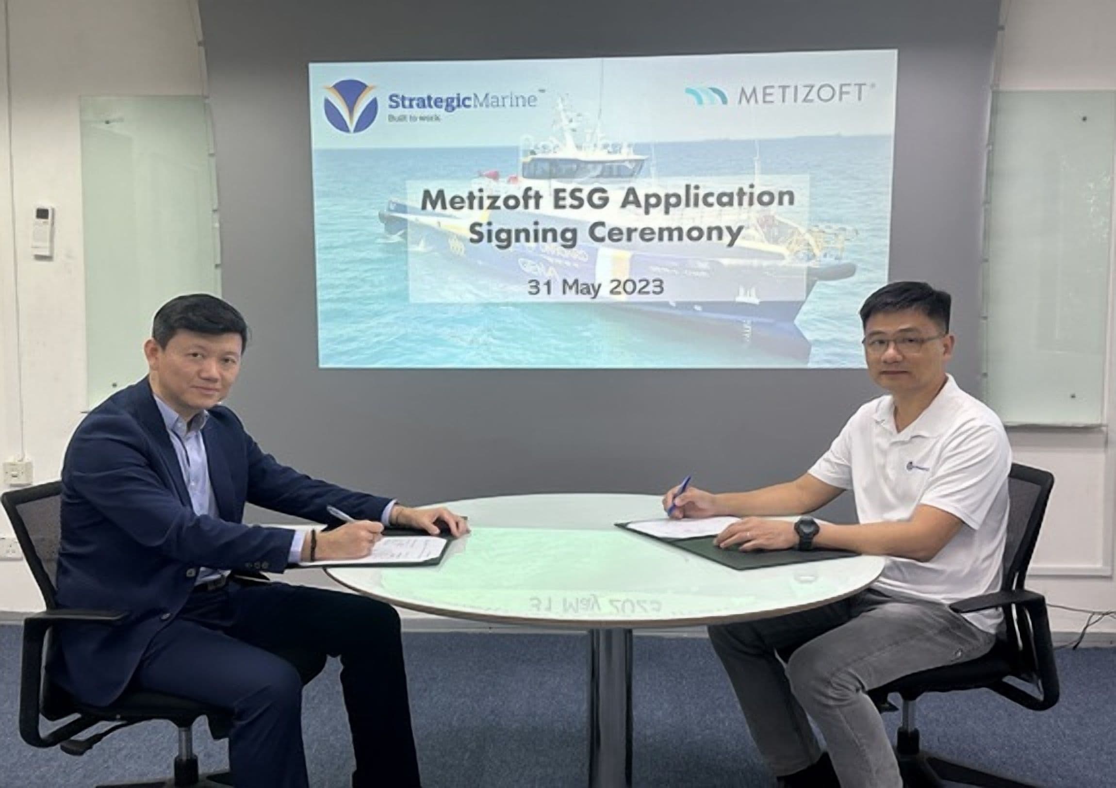 Strategic Marine, Metizoft Asia Partner for ESG
