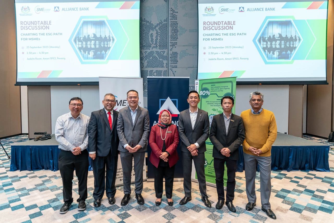 Alliance Bank, SME Corp Partner on MSMEs' ESG Journey