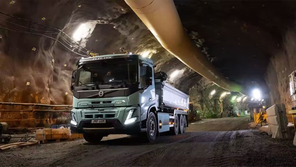 Volvo and Boliden Deploy Electric Trucks for Mining