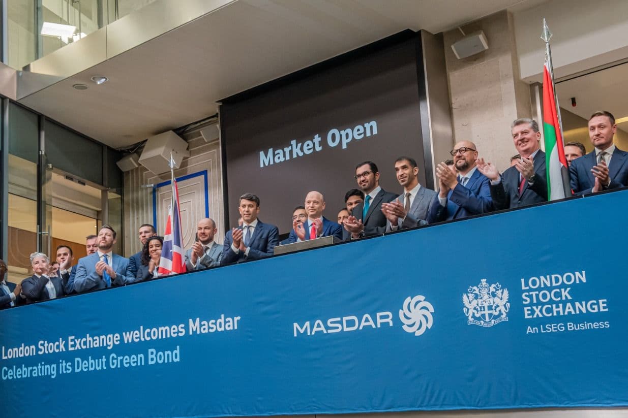 Masdar's $3B Green Bond Journey at LSE