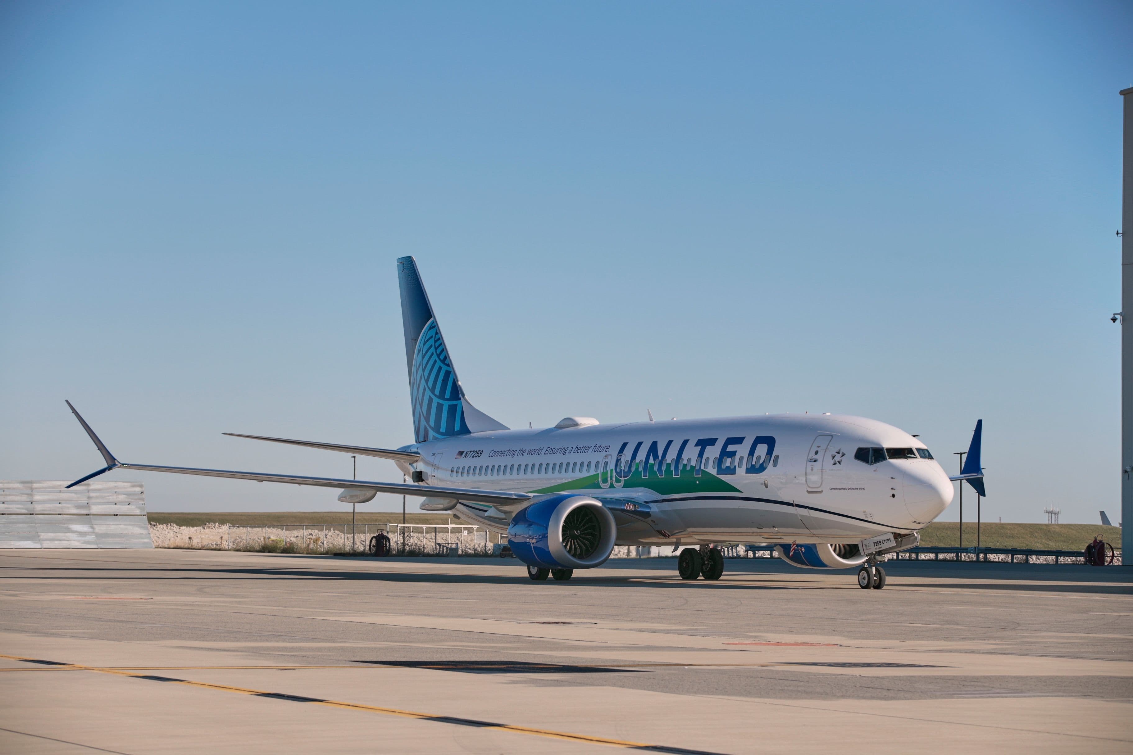 United will be the first airline to use 100% sustainable fuel to fly passengers