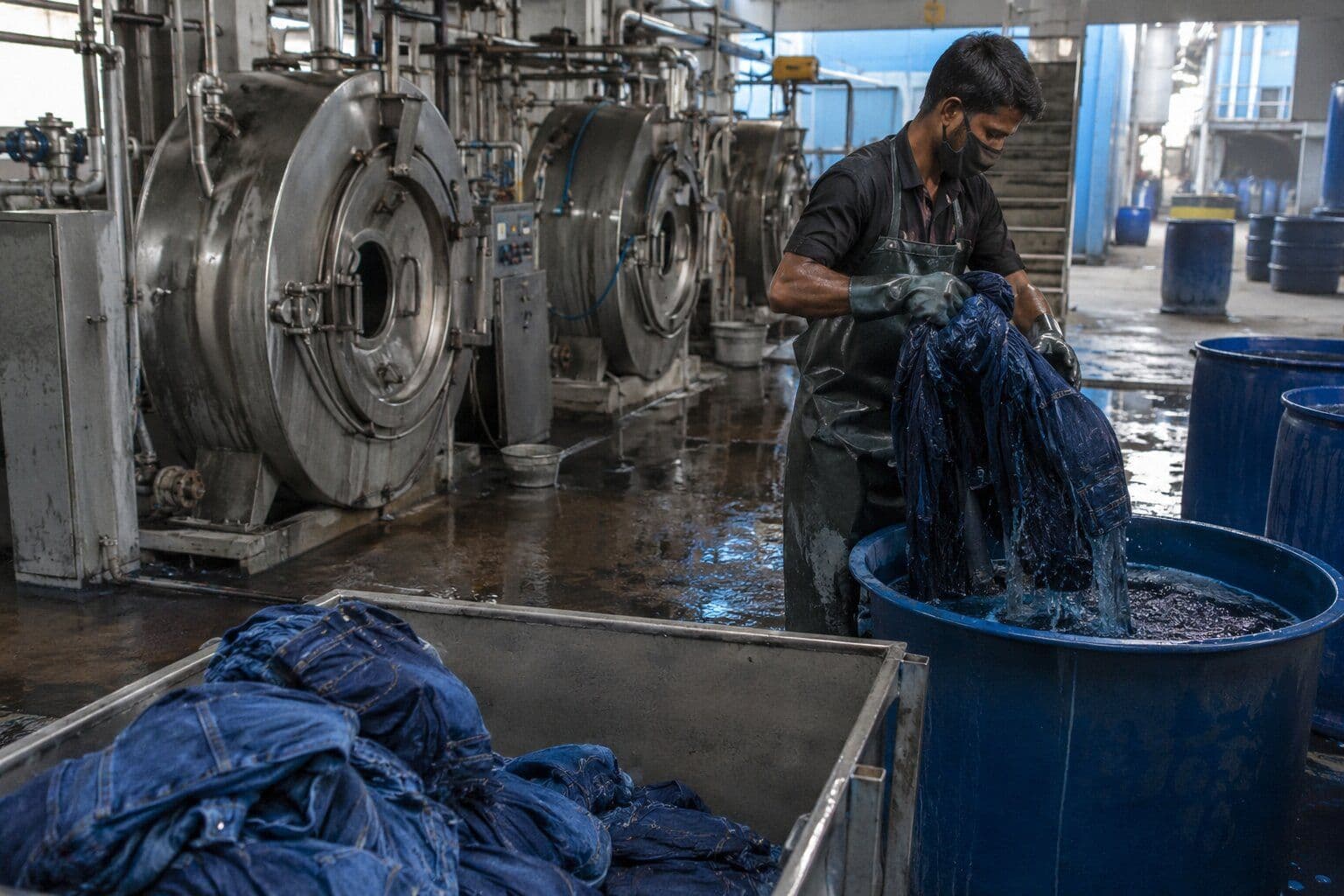 Denim-Washing Industry Sustainability Efforts Stall on Chemical Impact Issues