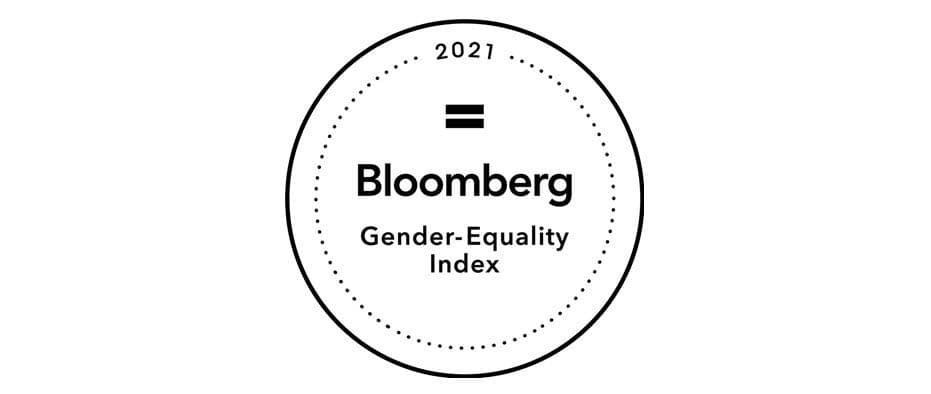 For the third year running, Moody's has been named to the Bloomberg Gender-Equality Index