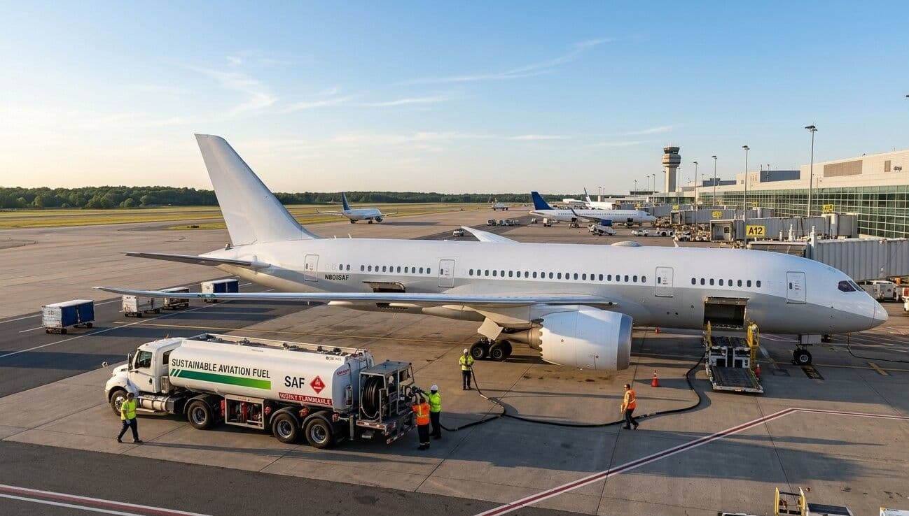 Google Backs Sustainable Aviation Fuel in New American Airlines Agreement